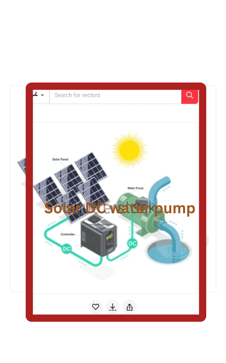 solar DC water pump