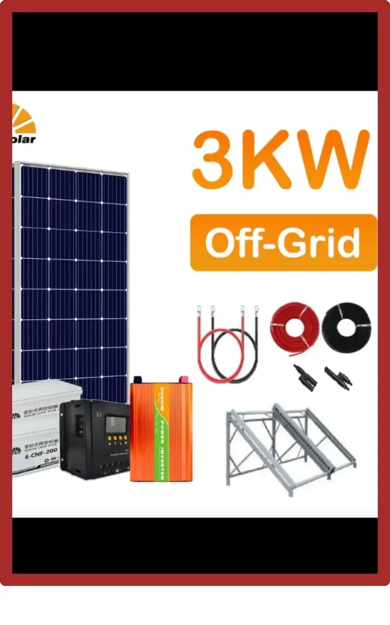 3kv solar system price in Pakistan